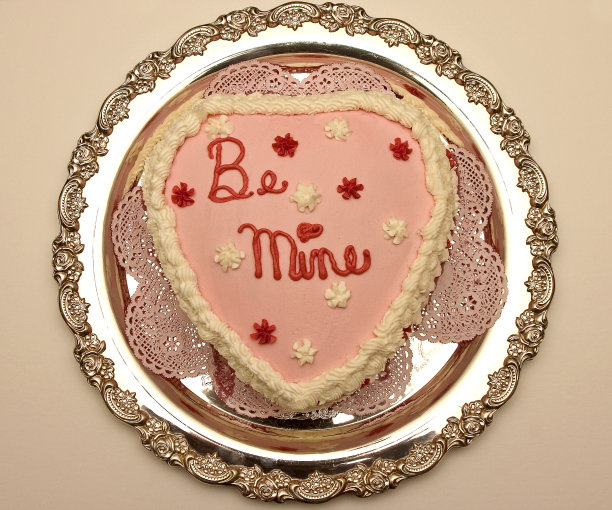 写着做我的情人节蛋糕图片下载