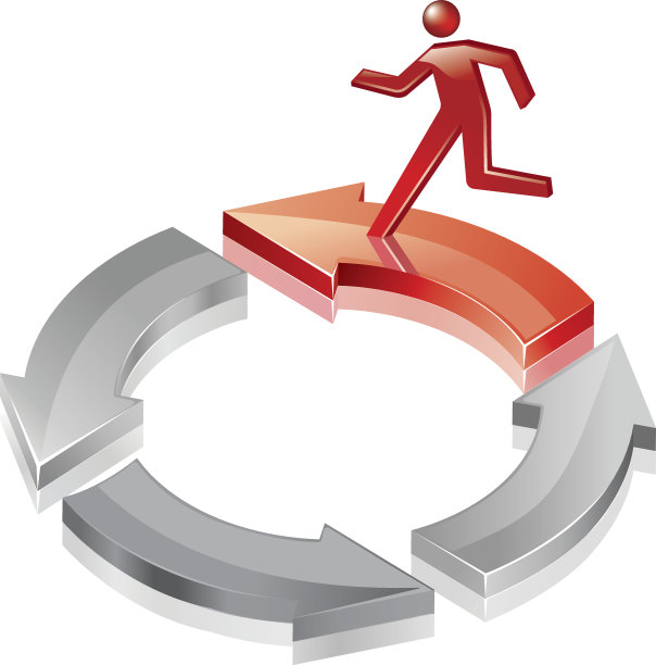 圆形流程图象形图图片下载