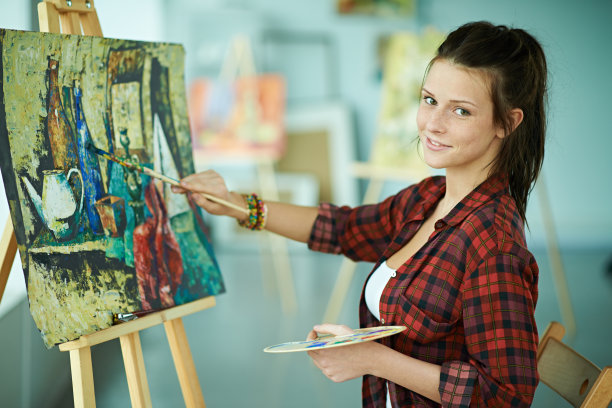 有才华的女艺人素材图片