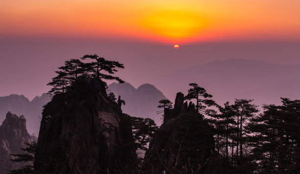 太黄山素材图片