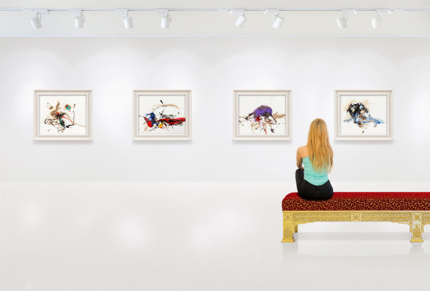 艺术画廊图片下载