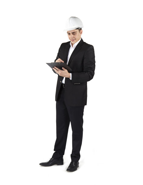 工程师站着图片下载