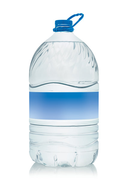 10升空标签水瓶，剪切路径图片下载