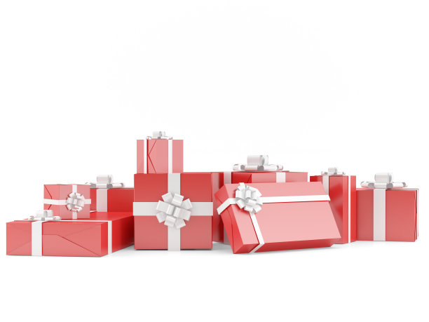 红色的礼物图片下载