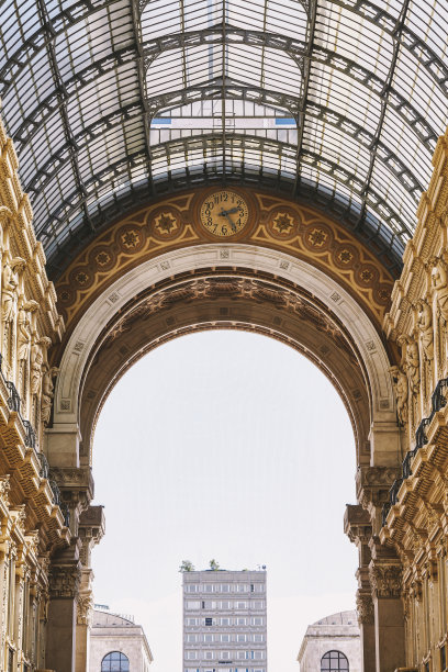 意大利米兰维托里奥·伊曼纽尔二世画廊图片下载