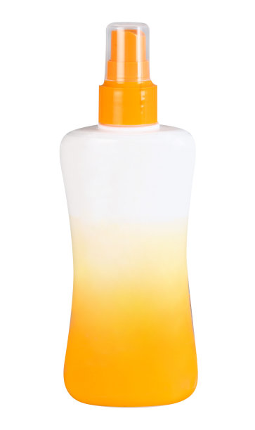 橙色的喷雾瓶图片下载