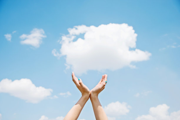 蓝天白云图片素材ID：153773416