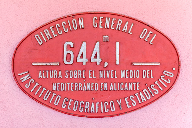 海平面标记图片下载