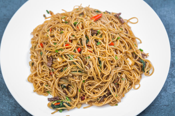 黑底炒米粉图片下载