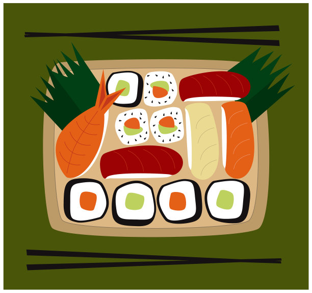 寿司两图片下载