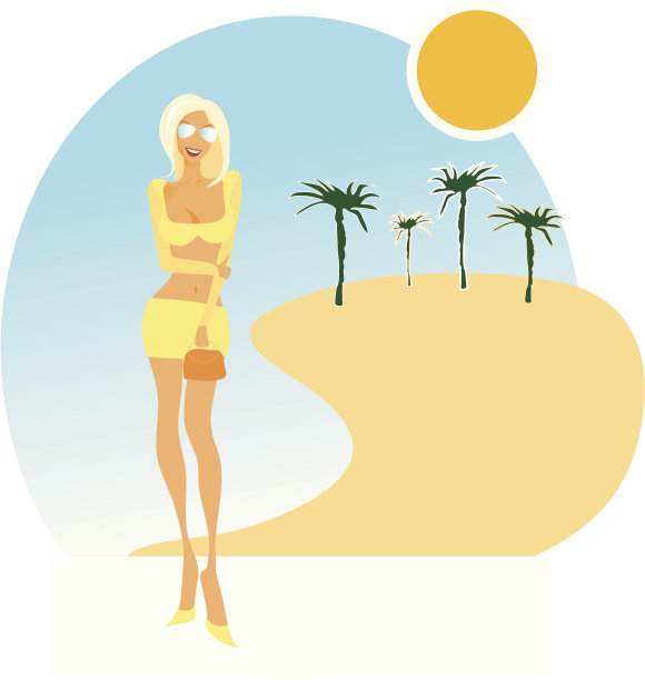 炎热的夏天小鸡图片下载