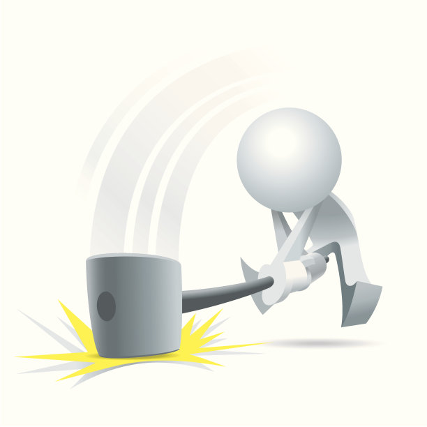 简化了人的巨大的锤子图片下载