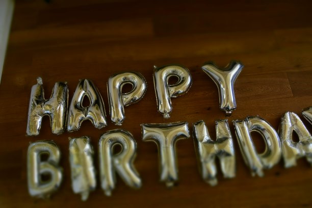 生日快乐气球图片下载