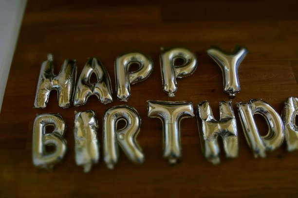 生日快乐气球图片下载