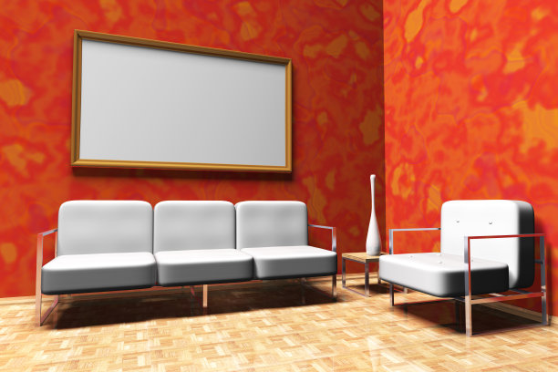 红色的休息室图片下载