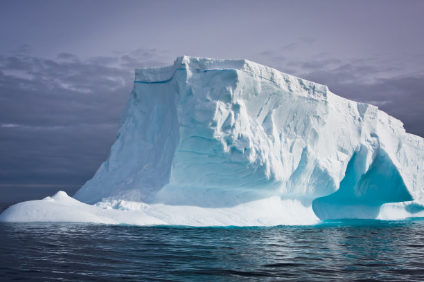 南极的冰山图片下载