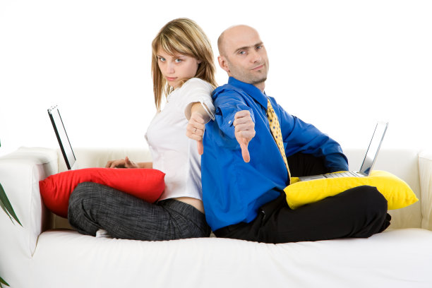 不满意的业务团队图片下载