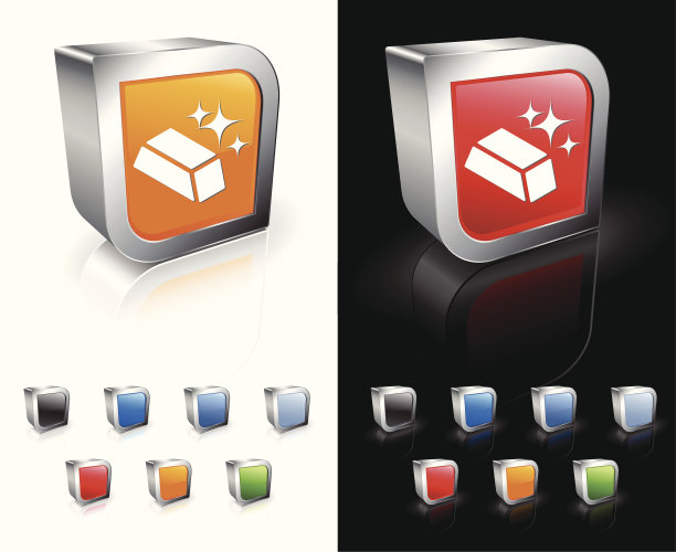 黄金正方形版税免费矢量艺术图片下载