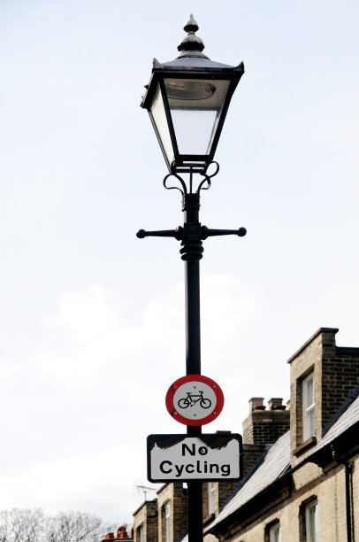 伦敦的街灯图片下载