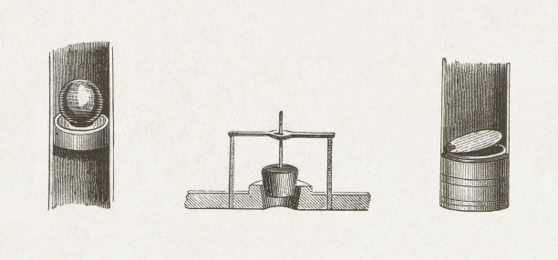 球阀，旋塞阀和瓣阀，出版1877年图片下载