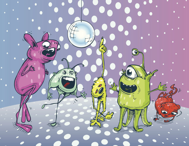 怪物舞会图片下载