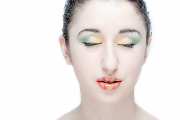 自然美女肖像图片下载