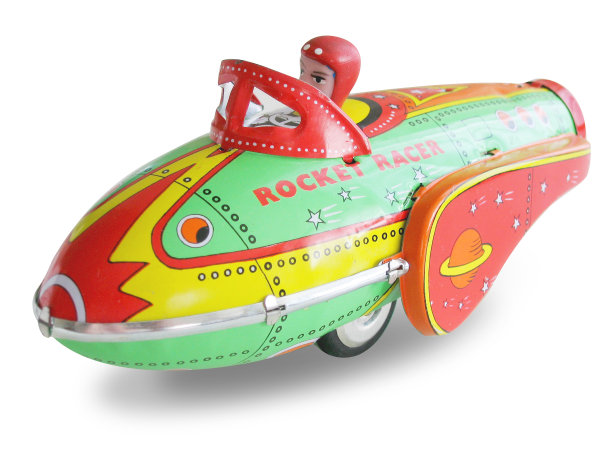 复古的火箭赛车图片下载