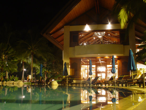 晚上酒店图片下载