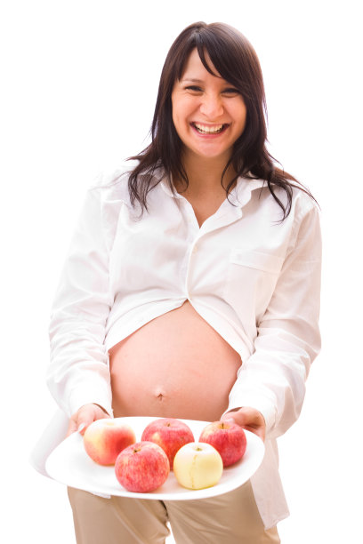 孕妇吃苹果图片下载