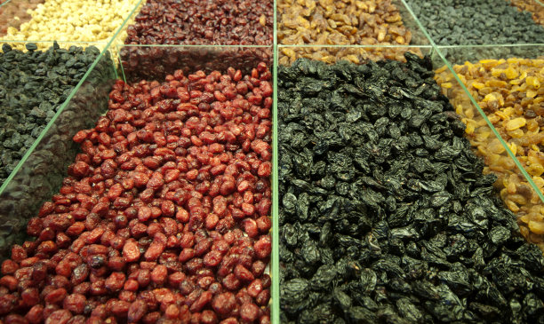 浆果、红枣和葡萄干图片下载