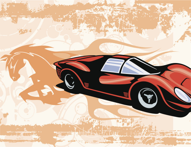 热棒汽车背景系列图片下载