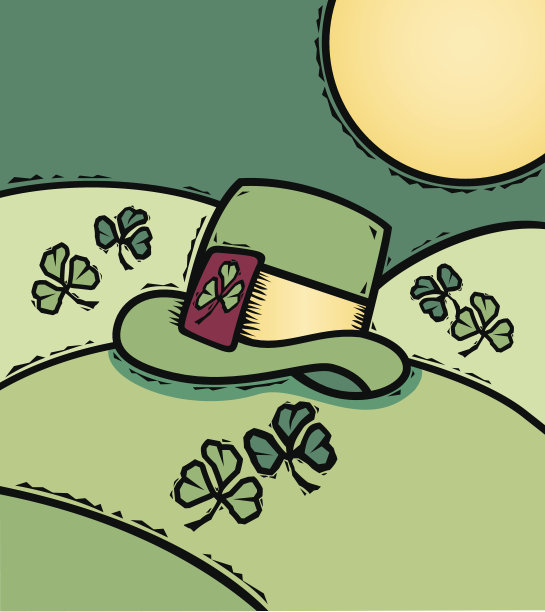 圣帕特里克节的帽子图片下载