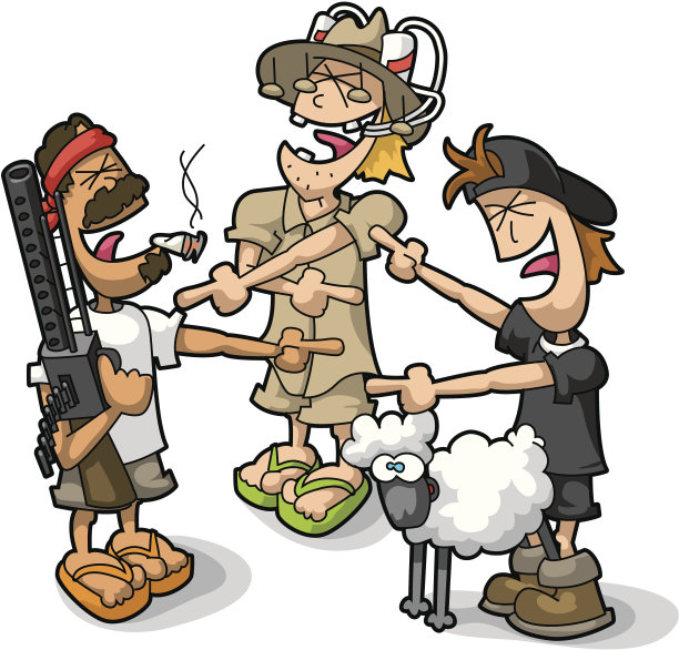 反足刻板印象图片下载