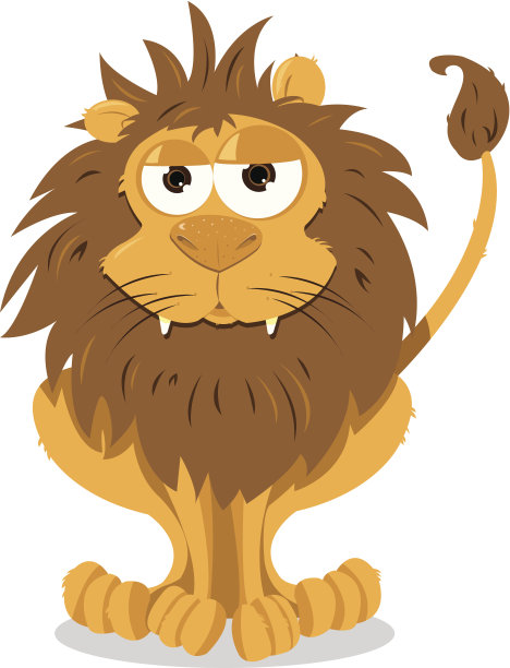 可爱的狮子图片下载