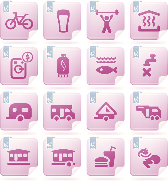 露营的图标图片下载