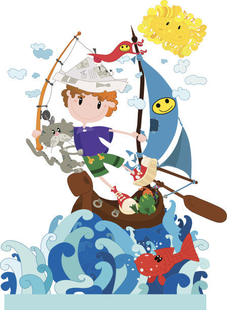 水手的小男孩图片下载