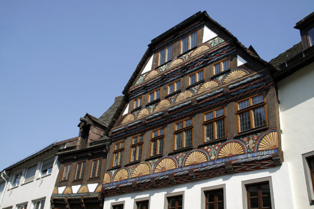 霍克斯特的半木房子图片下载