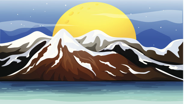 繁星闪烁的夜晚,图片下载