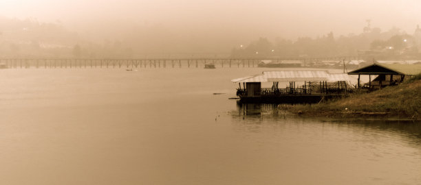 泰国河的场景图片下载