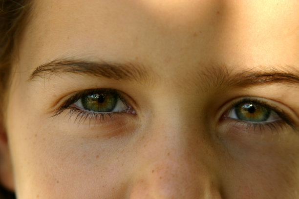 绿色的眼睛图片下载