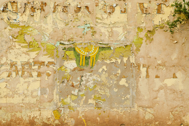 剥落的油漆墙，垃圾图片下载