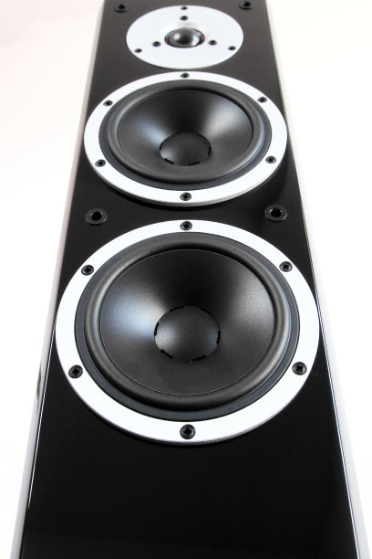 黑色光泽音乐扬声器图片下载