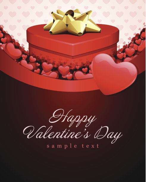 情人节矢量背景图片下载