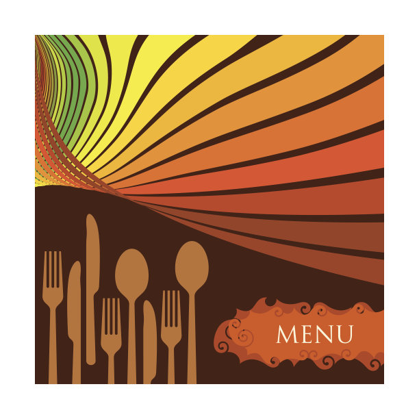 餐厅的菜单设计图片下载