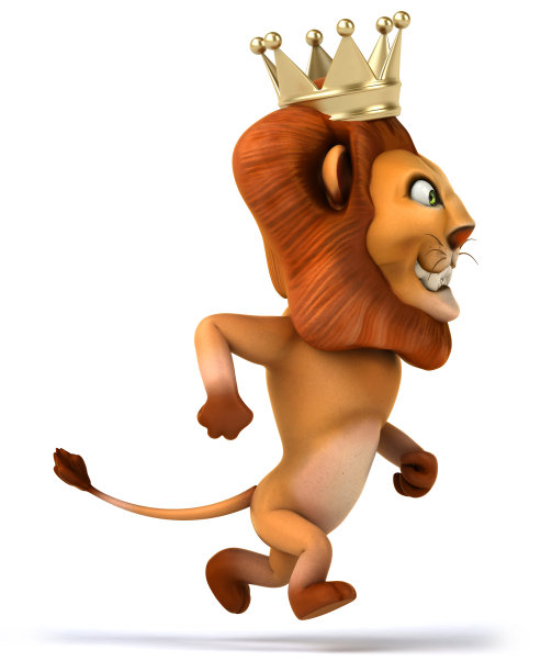 有趣的狮子图片下载