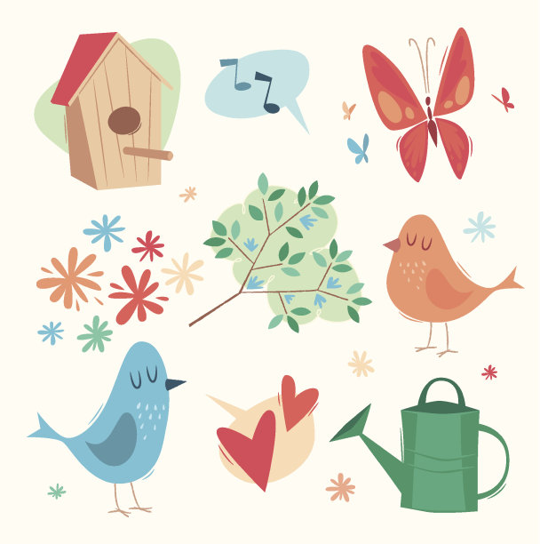 弹簧的设计元素图片下载