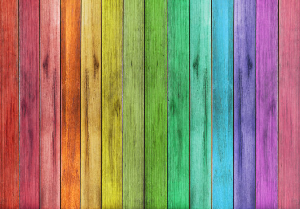 彩色木背景图片下载