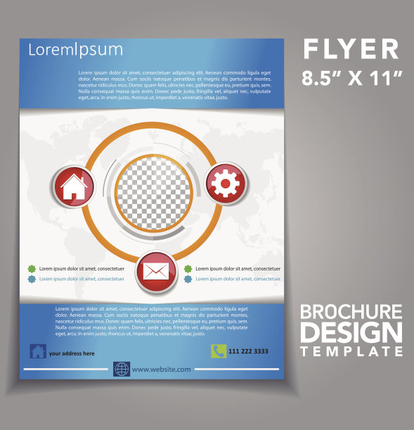 宣传册矢量设计图片下载