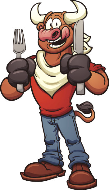 饥饿的牛图片下载