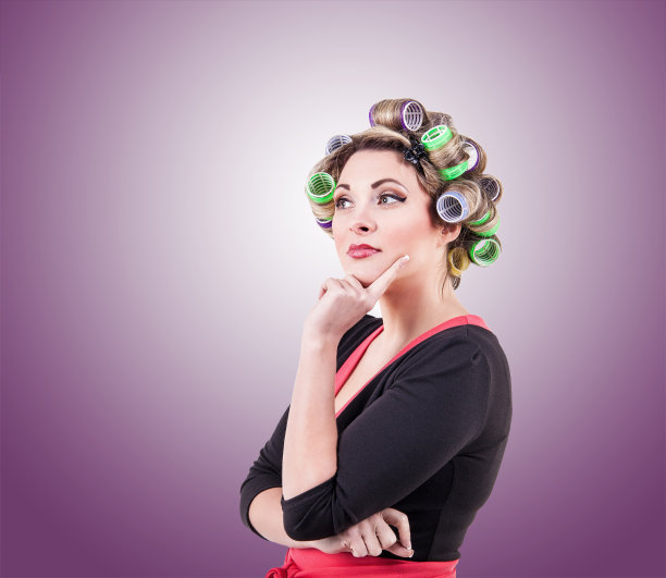 家庭主妇的肖像图片下载